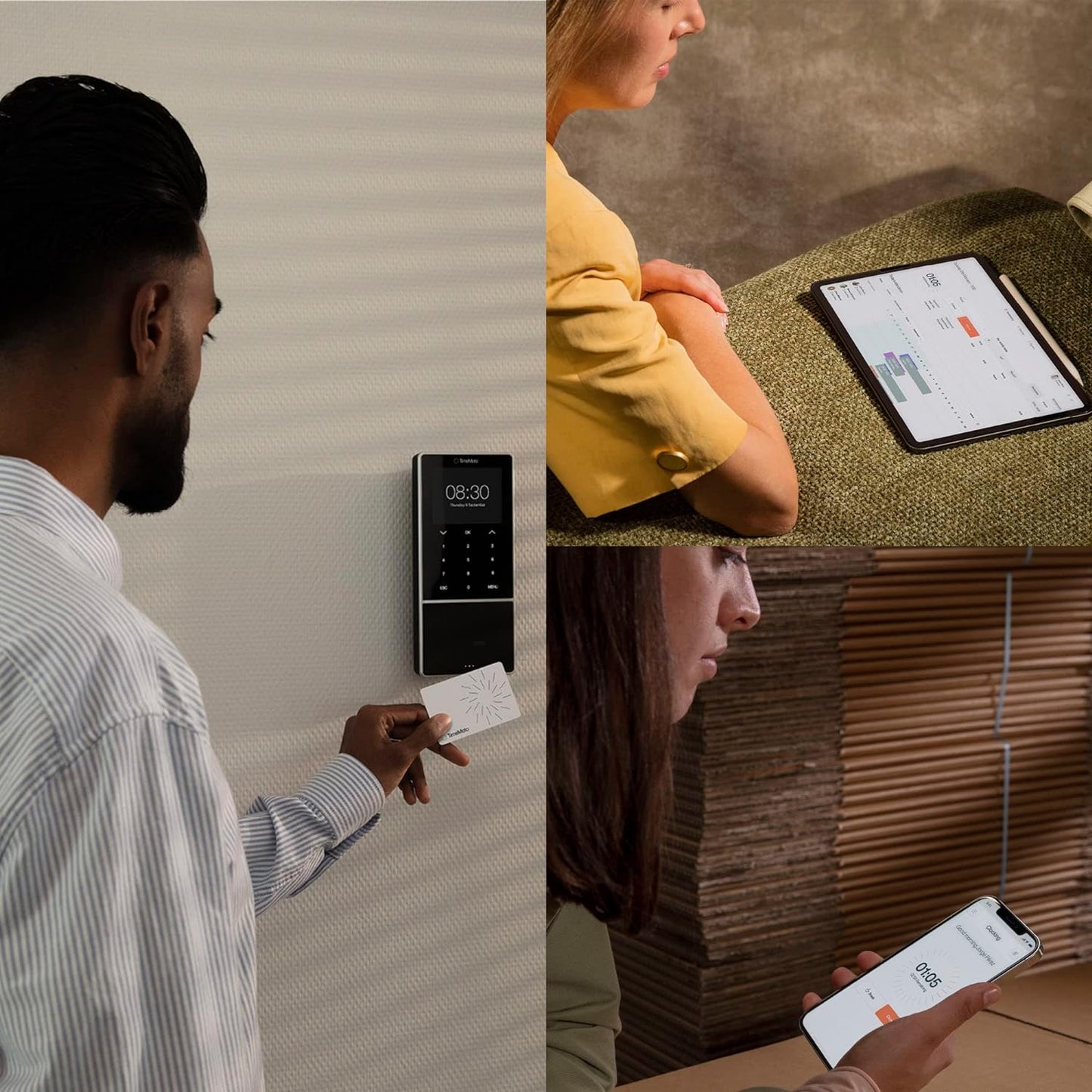 Système de pointage avec lecteur RFID