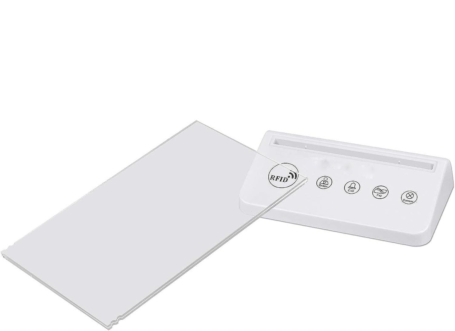Chevalets de table avec bouton d’appel